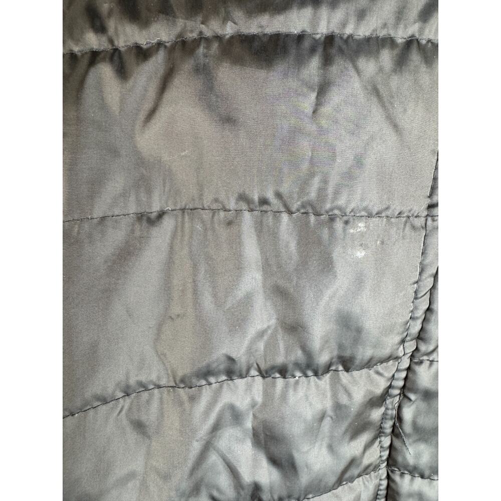 Dollhouse OuterWear Womens Black Puffer Jacket with Faux Fur Outdoors Winter - Picture 14 of 15